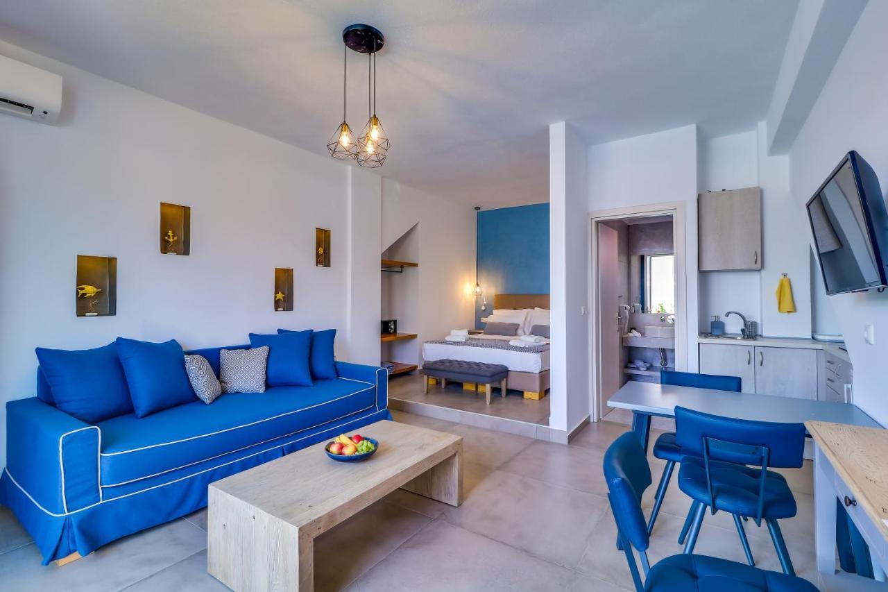 Theros Villas & Suites Криси Амудия Екстериор снимка