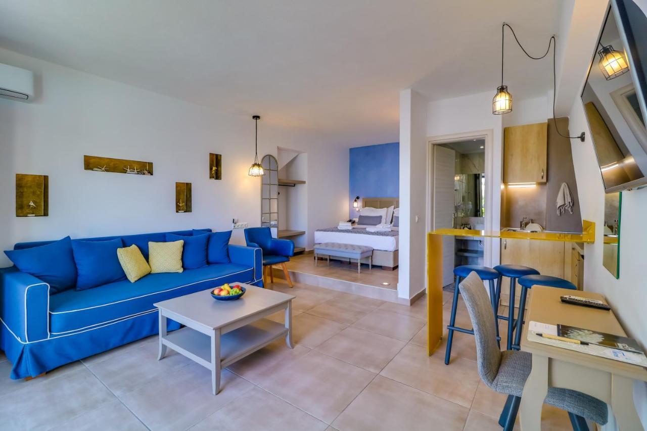 Theros Villas & Suites Криси Амудия Екстериор снимка
